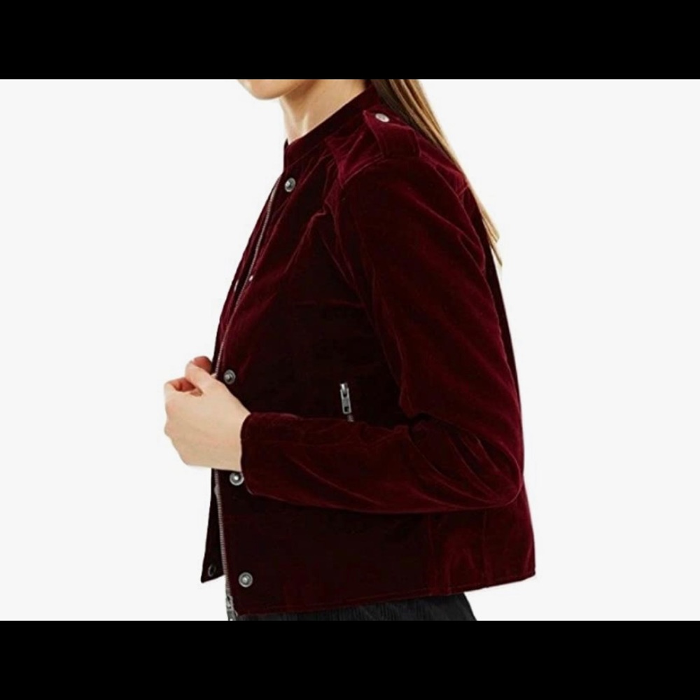 James&Co Embroidered Biker Jacket - XL Ashling NWT